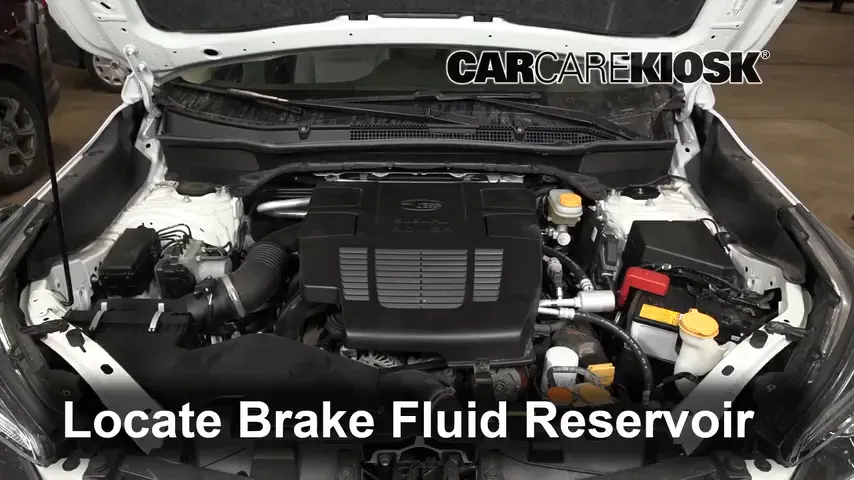 2019 Subaru Forester Premium 2.5L 4 Cyl. Brake Fluid Check Fluid Level